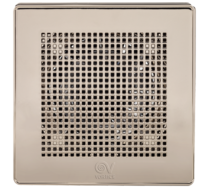 Aspiratore VORTICE Punto Evo Gold Oro Bianco Ø 100 mm, portata aria 95 m³/h