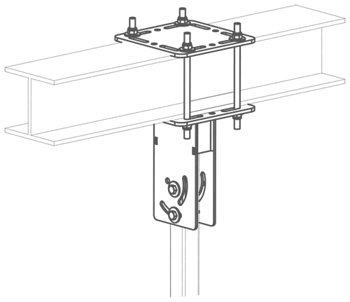 NORDIK HVLS SUPER BLADE 400/160 Ventilateur suspendu en métal By